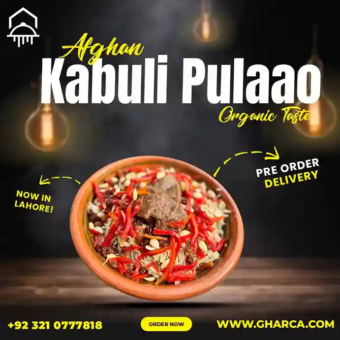 Homemade Authentic Kabuli Pulao
