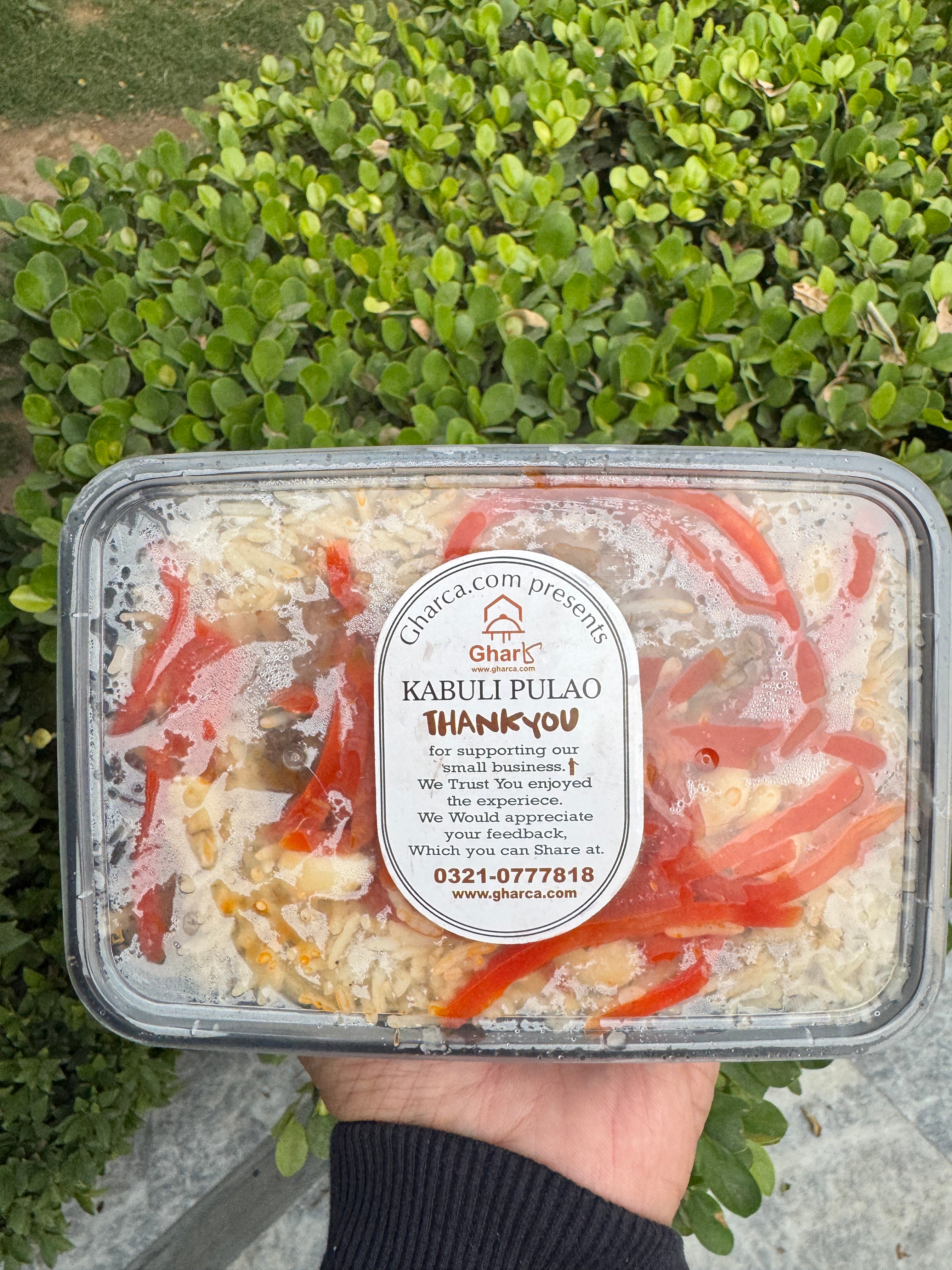 Homemade Authentic Kabuli Pulao